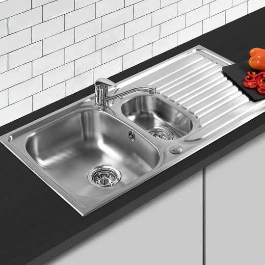 Crane 96.5cm x 51cm 1 1/2 Inset Kitchen Sink