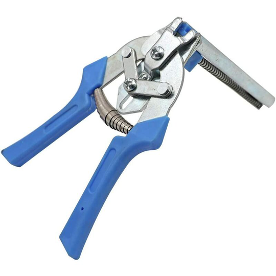 Pig Ring Plier Tool with Staples Bird Chicken Mesh Cage Wire Mesh Fence For Poultry Cage, Rabbit Cage