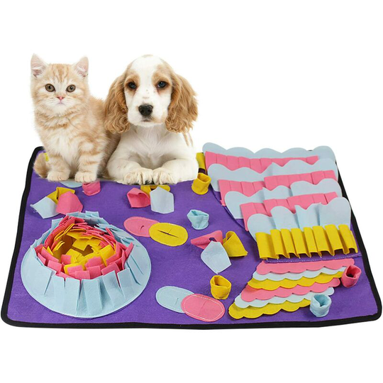 Snuffle Mat for Dogs Pet Feeding Mat Dogs Puzzle Toys Puppy Training Pad
