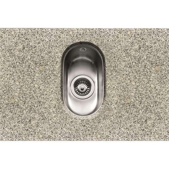 Form 30cm x 20.5cm Single Bowl Undermount Kitchen Sink