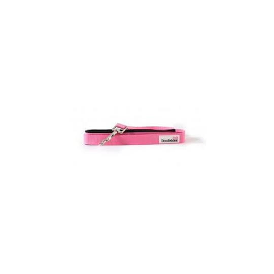 (light pink) Doodlebone Nylon Padded Handle Dog Lead