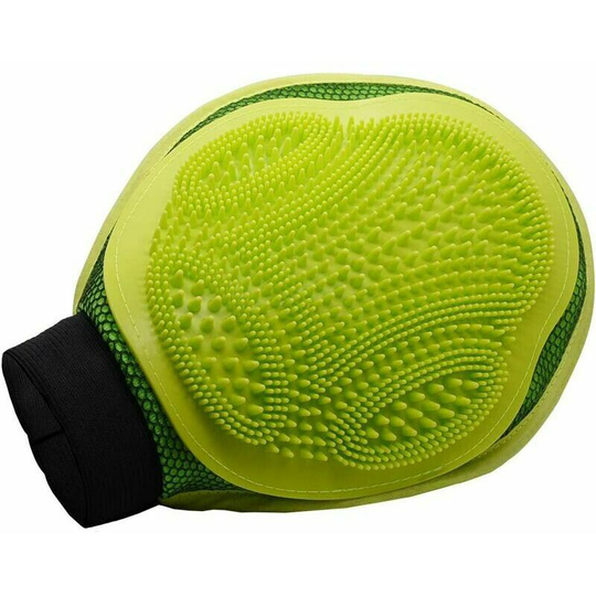 Espilation glove for pets, animal grooming glove, dog and cat grooming glove, pet grooming kit, washing and massage - 1 glove for both hands