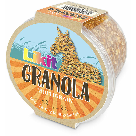 Granola Horse Treat (Pack Of 8) (550g) (Multicoloured) - Multicoloured - Likit