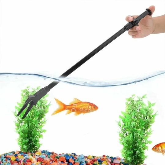 2pcs Aquarium Plant Tweezers Kits for Fish Tank Aquatic Plant Cleaning Tools