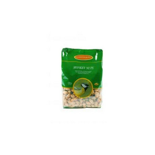 Monkey Nuts In Shell Bird Feed (650g) (May Vary) - May Vary - Johnston&jeff
