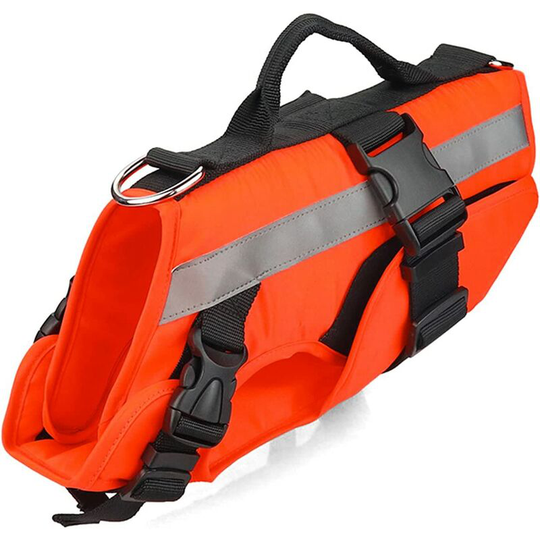 Life Vests Dog Life Vest,Adjustable Dog Life Vest with Handle and Reflective Straps for Small,Medium and Large Dogs,Dog Vest with Superior Buoyancy s