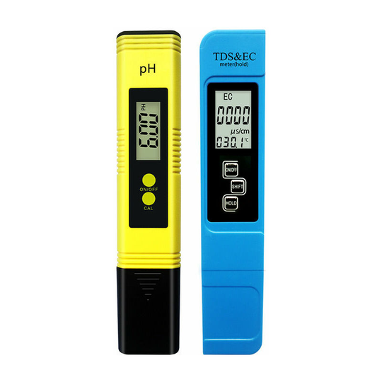 Monly - Water Quality Tester, pH Meter with 0.01 High Accuracy Resolution tds+ec+ Thermometer for Drinking Water Aquarium Swimming Pool Spa (Yellow)