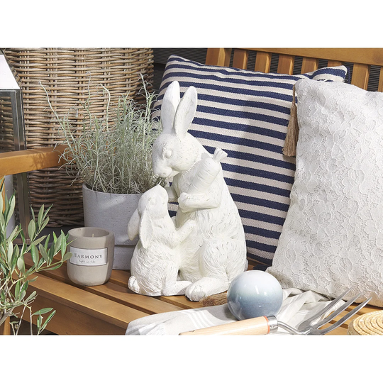 Herlef Kobe Rabbits Garden Statue
