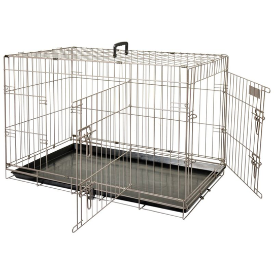 Pet Crate Ebo Metallic Brown 77x47x55 cm 517581 Flamingo Brown