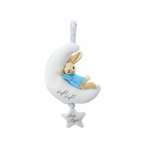 Peter Rabbit Night Night Musical on The Moon?Play Soothing Lullaby?Baby Soft Toy