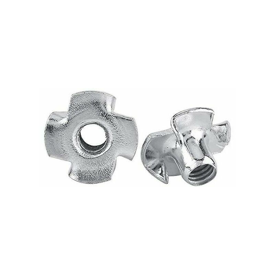 Echoo - 30 Pack Zinc Plated Carbon Steel Joinery Hardware Nuts (M8)