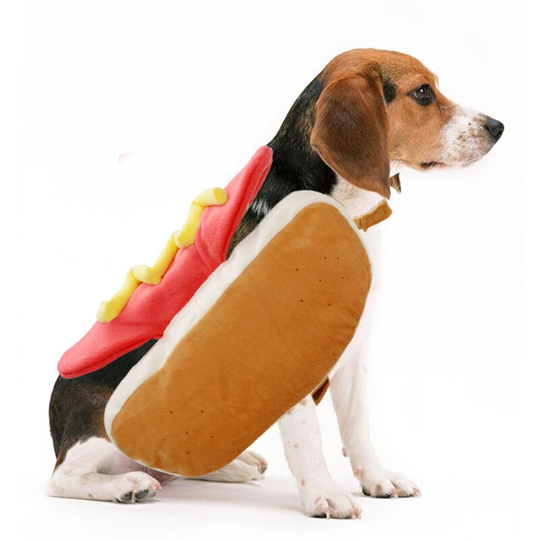 Heguyey - Pet Costume Hot Dog Pet Dog Clothes Halloween Costumes Durable for Dogs