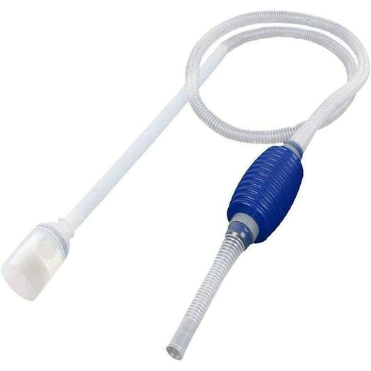 Perle Raregb - Aquarium gravel cleaning kit with boot light bulb for 2 minutes - facilitates frequent changes of water without getting away from fish