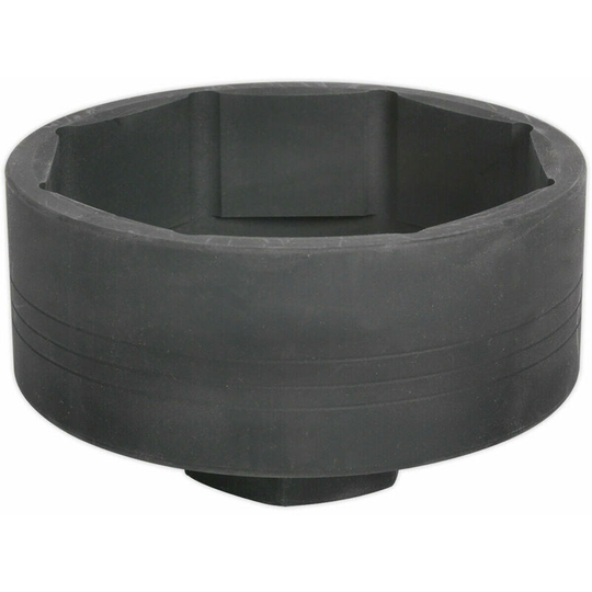 115mm Wheel Shaft Cover Nut Socket - 1" Sq Drive - 8 Pt Impact Bit - For Volvo