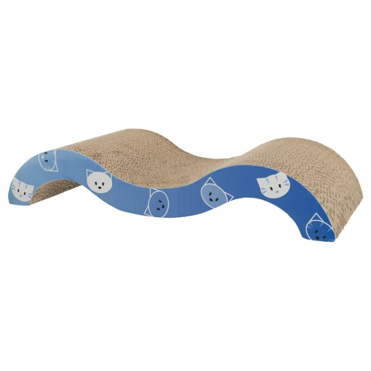 Trixie Mimi Scratching Wave, Turquoise - Scratch Wave Cats New Pet Kitten Board - trixie scratch wave mimi turquoise cats new scratching pet kitten