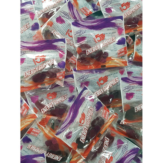 High5 Energy Gummies Mixed Berry Flavour 50x 13g Bags Pre Workout BEST BEFORE OCTOBER 2021