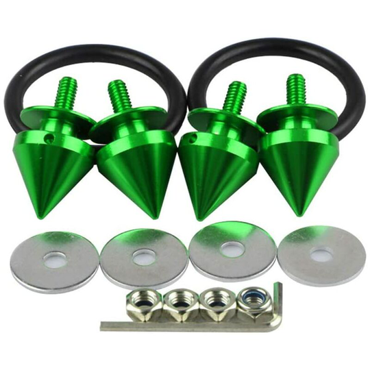 Sun Flowergb - Bumper Fastener Nuts & Bolts, Bumper Reinforcement Washer, Quick Release Bumper Screws, Bumper Tapered Gasket Contour Reinforcement
