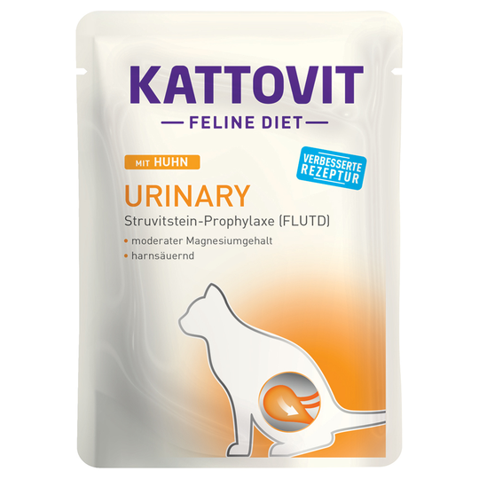 Kattovit Urinary Pouches 24 x 85g - Chicken