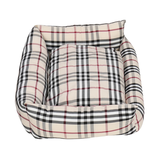 Jaylyn Bolster Cushion in Black/Cream