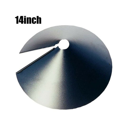 (14 inches) Universal Bird Feeder Station Squirrel Baffle Dome Stop Stealing Bird Feed Guard