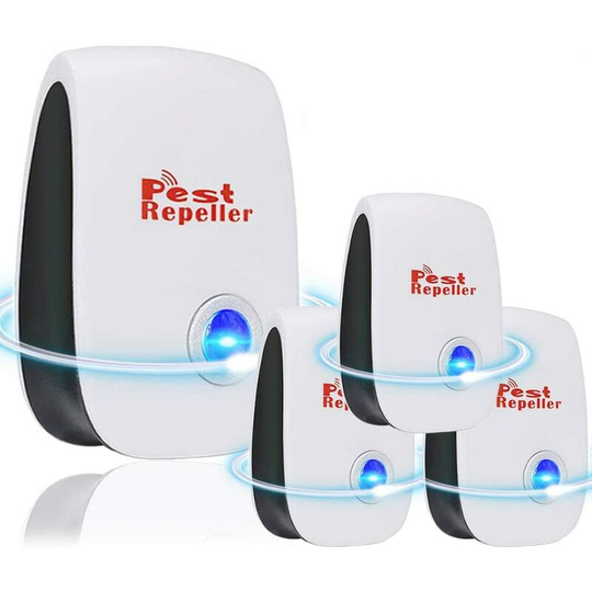 Mouse And Rat,4Pcs Ultrasonic Mouse Repellent New Version Mosquito Repellent Plug Insect Fly Killer Device