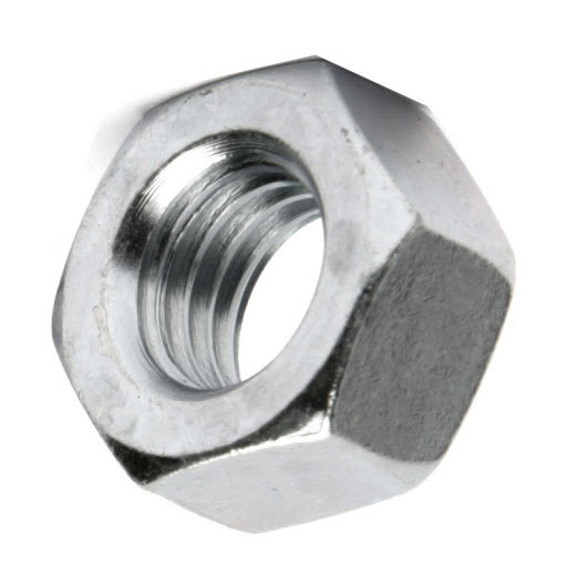 M12 Hex Nut - Bright Zinc Plated (BZP) DIN934
