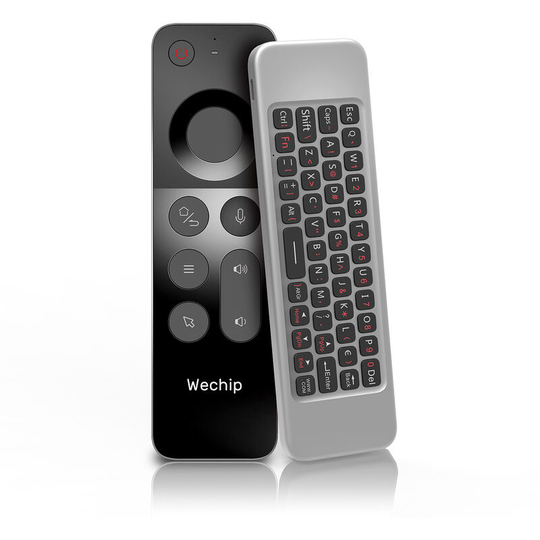W3 2.4G Air Mouse Wireless Keyboard Voice Control ir Learning Remote Controller 6-Axis Motion Sensing for Smart tv Android tv box pc