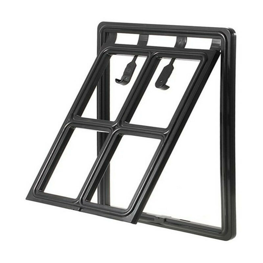 Pet Cat Door Cat Window, l: 35 * 45, Black