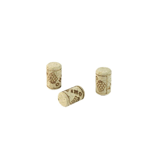 (30 Pack) Agglomerated Premium Grade Straight Wine Corks 36.5 x 23mm - Homebrew / Craft