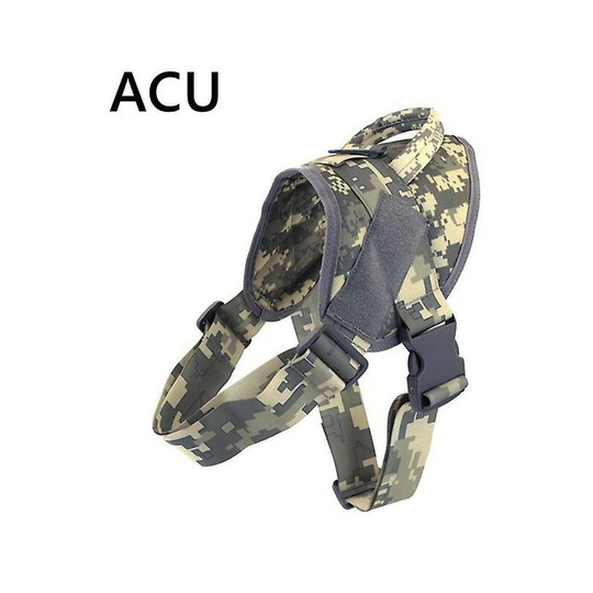 Adjustable Training Dog Vest Nylon Pet Dog Pectoral Collar For Medium Large Dogs Tactical Big Dog Harness,ACUL Thsinde