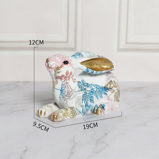 Easter Decoration Desktop Rabbit Ornament Home Decorations Holiday Ornaments