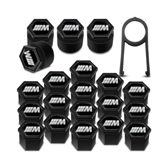M Sport Performance Branded Universal Wheel Nut Caps Covers 17mm