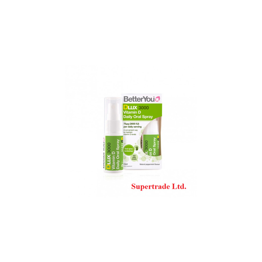 4 X Better You BetterYou Dlux 3000 Vitamin D Oral Spray - 15ml