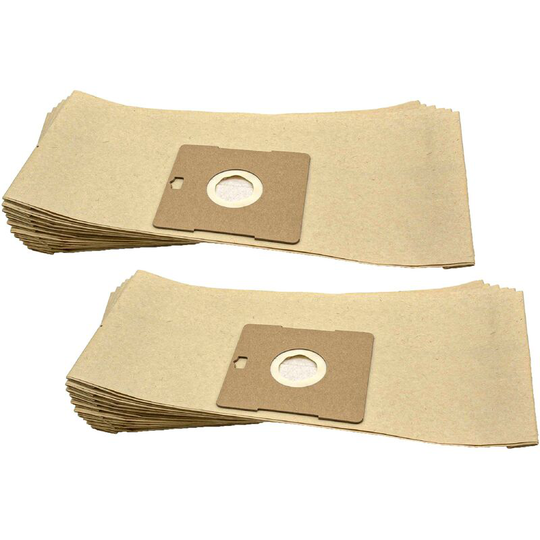 20x Vacuum Cleaner Bag compatible with Satrap Aspira Mouse 1500, Mousy Class 1300 Vacuum Cleaner - Paper, 35 cm x 16 cm - Vhbw