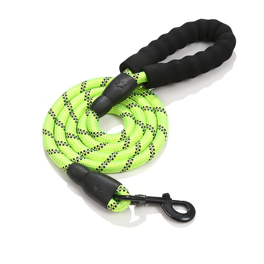 Pet leash, reflective dog leash 1.5m*1.2cm green - Muff