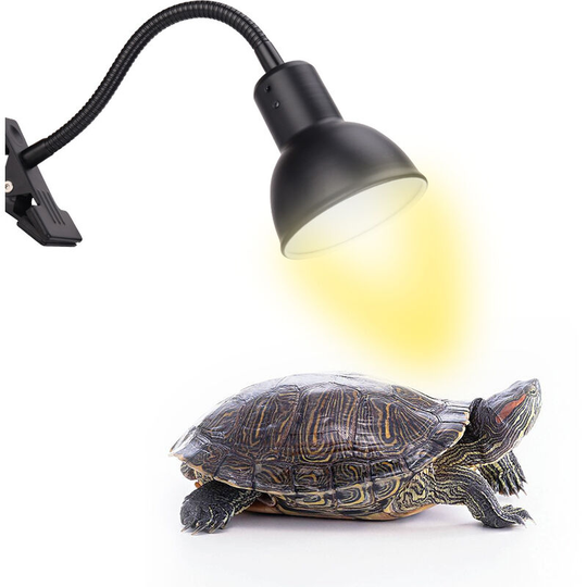 Sun Flowergb - Reptile Heat Lamp, uva uvb Reptile Light Tortoise Lamp with Adjustable Switch, 360°Rotating Heat Lamps for Terrarium Snake Lizard