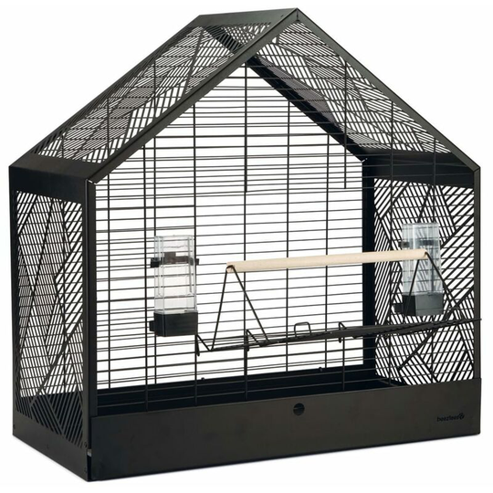 Beeztees - Birdcage Yara Black 71x35x70 cm Metal Black