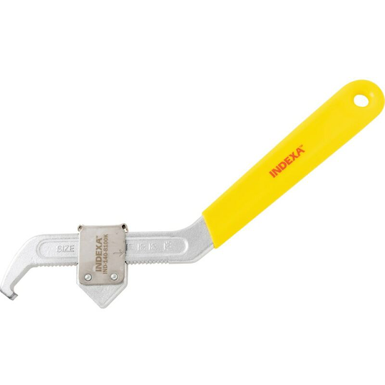Adjustable c Spanner, Drop Forged Steel, 35-105mm Jaw Capacity - Indexa