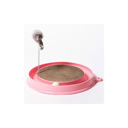 Cat Scratch Pad Cat Toy Scratch Cardboard Interactive Cat Toy Scratch Poles Scratcher