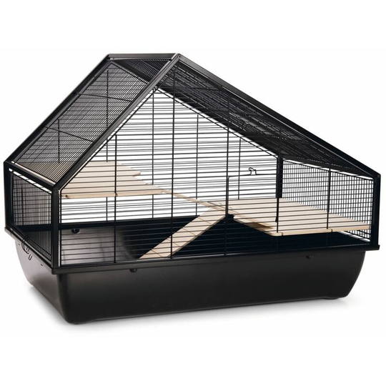 Beeztees - Rodent Cage Boas 76x46x57 cm Black Black