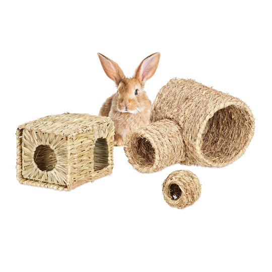 Jameson 3 Piece Weather Resistant Guinea Pig/Rabbit/Chinchilla Cage Accessory