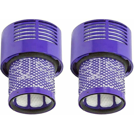 Monly - 2 Pack Washable Replacement Filters for Dyson V10 Vacuum Cleaner Dyson Replacement Filters for V10 SV12 Series