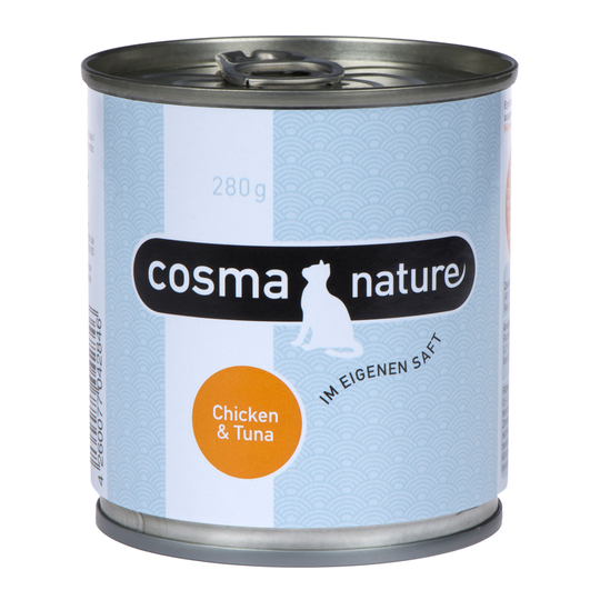 Cosma Nature Saver Pack 12 x 280g - Chicken Breast & Tuna