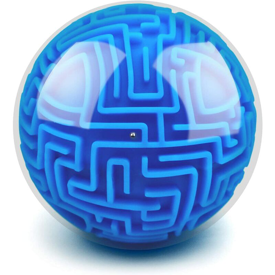 Puzzle Toy 3D Magic Ball Brain Teasers Toy Intelligence Game Gifts for Kids Adults - Hard Challenges Game Tiny Maze Cube Balls