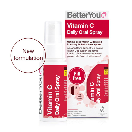 BetterYou Better You Vitamin C Daily Oral Spray Cherry & Pomegranate Flavour - 50ml