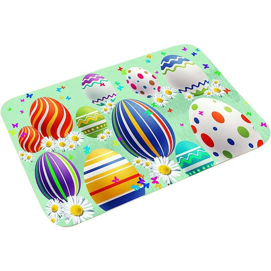Soekavia - Easter Bunny Doormat Rabbit Entrance Mats Non-slip Welcome Mats Decorative Bathroom Mats for Home Kitchen (40 * 60cm)
