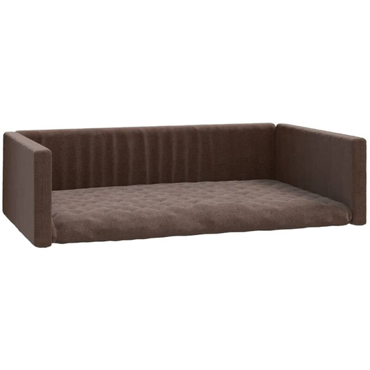 Dog Car Boot Brown 110x70 cm Linen Look Vidaxl Brown