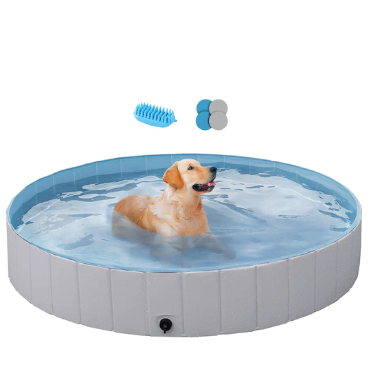 Knoxville PVC Grooming Tub with Brush