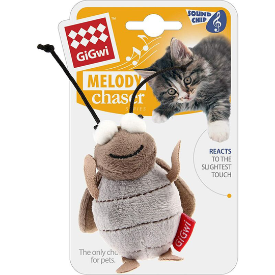 Interactive Plush Toy for Dogs and Cats (Locust)