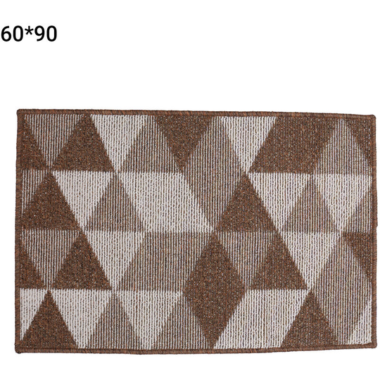 Asupermall - Colorful Triangle Front Door Mat Indoor Doormat Outdoor Indoor Mat 20x31 inch Waterproof Non Slip Washable Quickly Absorb Moisture and